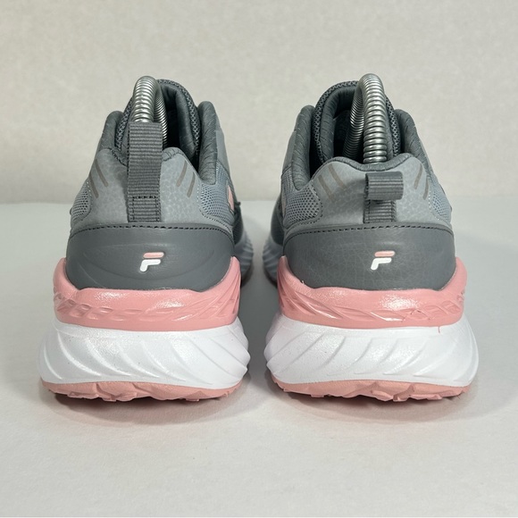 Fila Futurist C Gray & Blush Pink Athletic Running Sneakers Shoes; Women’s Sz 8 - Picture 11 of 16